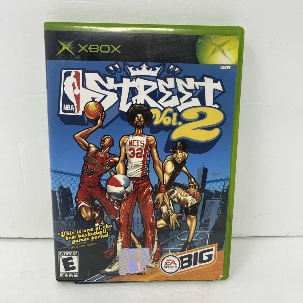 EA SPORTS BIG NBA Street Vol. 2 Xbox Game Missing Back Artwork